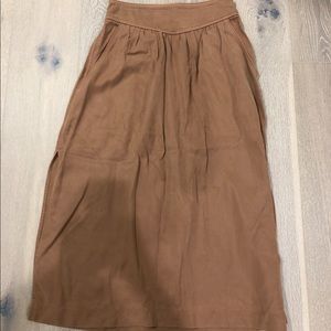 Wilfred camel skirt - size medium